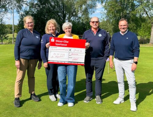 Golfer des GCHB zeigen Herz für den Hospizdienst HOMBRE